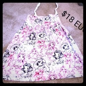 Euc princess custom halter dress 2t